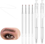Microblading Markeerstift per Permanente Make-up con Posizionamento e Mappatura con Ricariche di Riserva