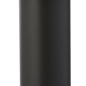 Lampione Rustico-Country Pagoda Alluminio Nero Vetro Trasparente 1 Luce E27