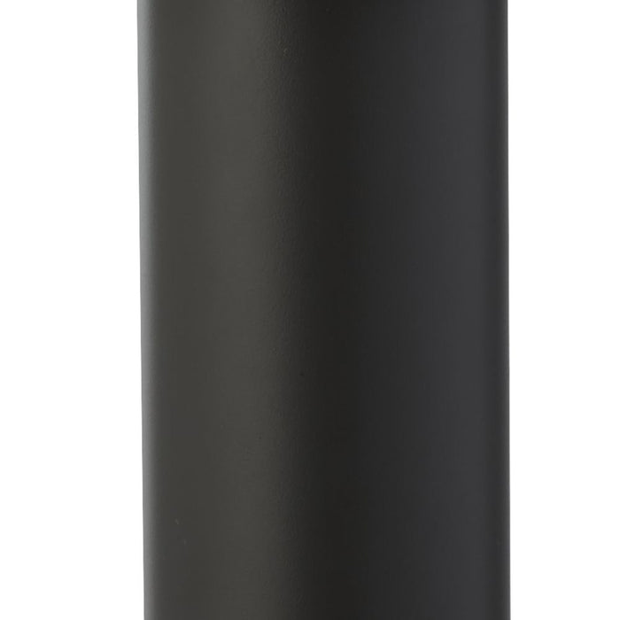 Lampione Rustico-Country Pagoda Alluminio Nero Vetro Trasparente 1 Luce E27