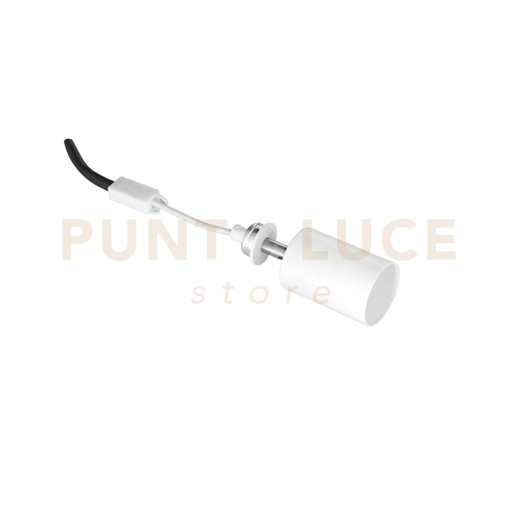 INCASSO VULKAN BIANCO 1 LUCE ATTACCO GU10 5,3X8X14,5CM IN GESSO VERNICIABILE