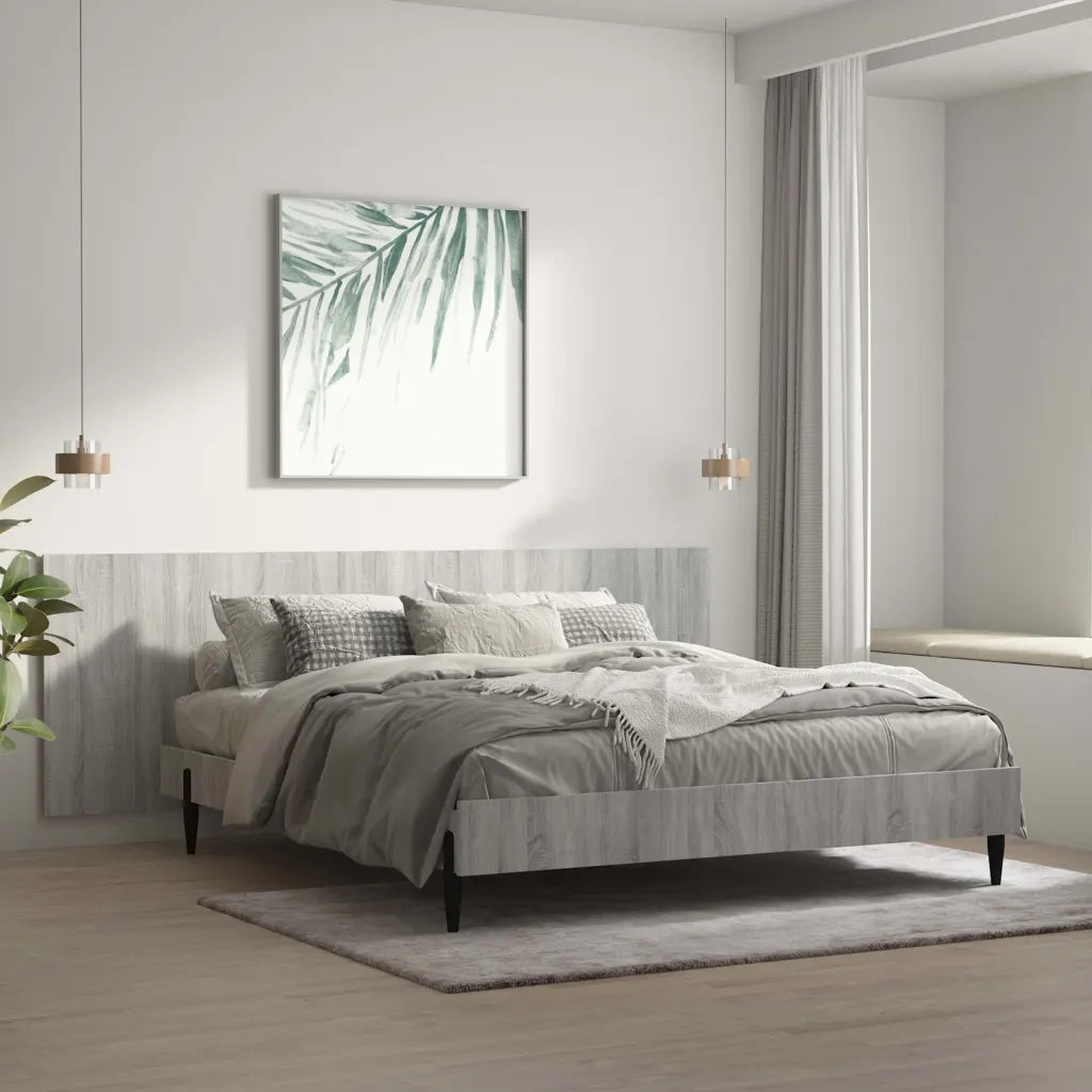 Testiera | Testata Letto Grigio Sonoma 240x1,5x80 cm Legno Ingegnerizzato