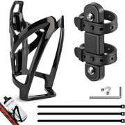 Bidone portabagagli leggero, nero - contenitore universale per bicicletta da corsa e mountain bike