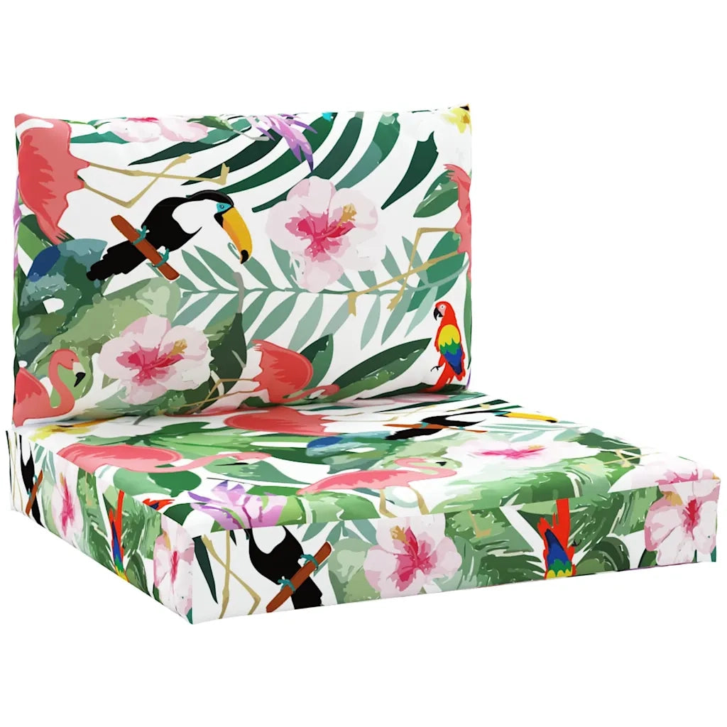 Cuscini per Pallet 2 pz | Cuscini per sedie Multicolore in Tessuto Oxford