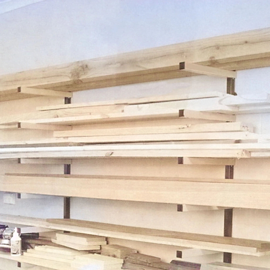 Scaffale in metallo con bracci a sbalzo 6 piani max 300 kg per legno e carichi pesanti