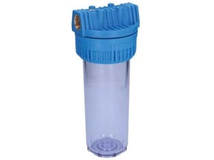 CONTENITORE FILTRO FP3 STANDARD H.9  attacco ø 1  ø cm.122x299h.