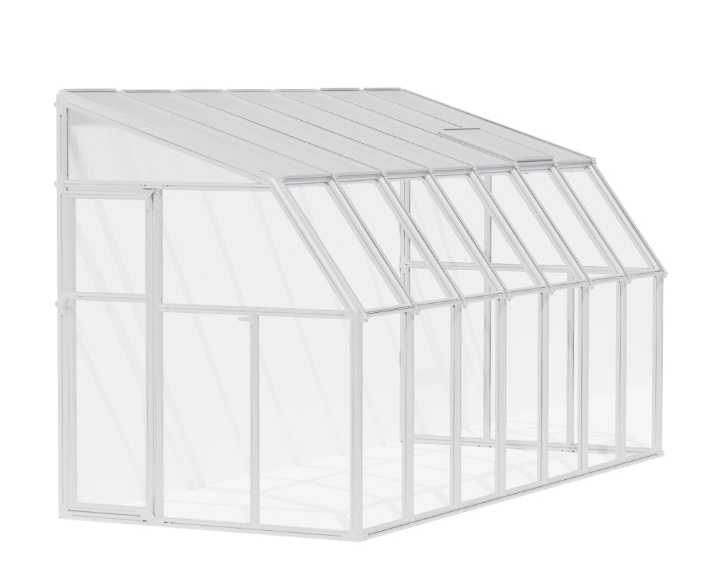 Canopia Veranda in Policarbonato Sun Room 2X4.4 m Bianco