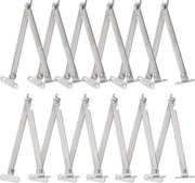 Supporto di Coperchio a Cardan - Chiusura a Velo con Flap - Sostegno per Cucina e Armadio - Supporto per Porta Mobiliario - Set di 12 Tatami.