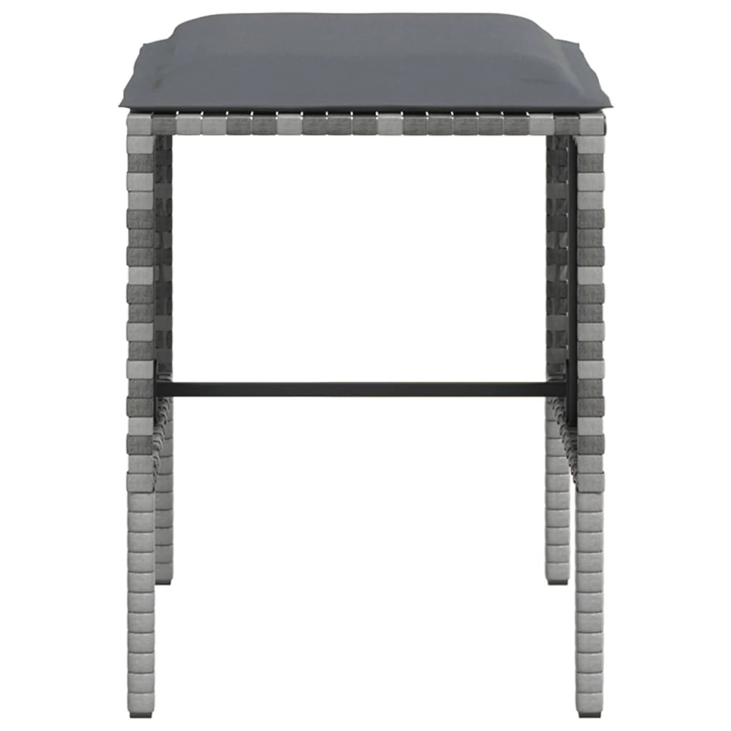 Set divano a L 5 pezzi con cuscini in vimini resinato grigio 02_0013558
