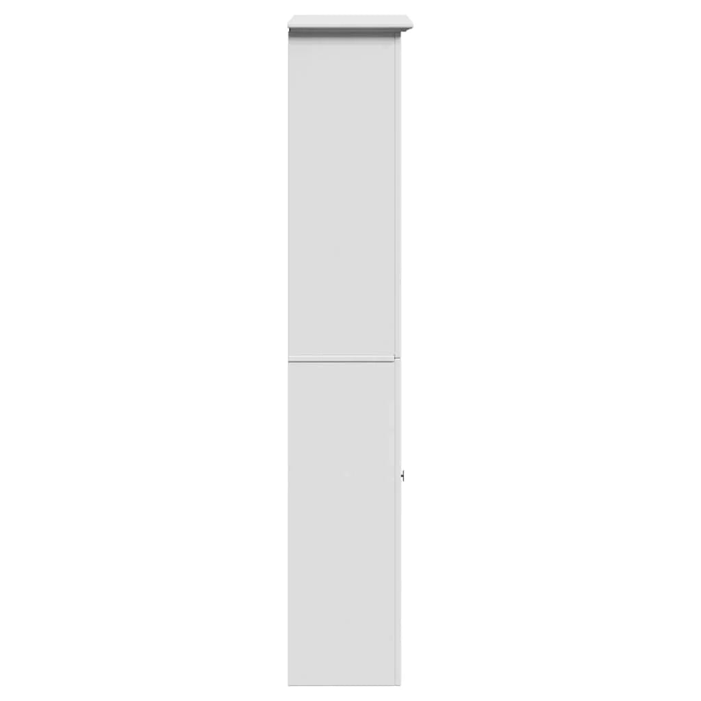 Mobiletto moderno per il bagno 44 ​​x 30 x 160 cm design rustico legno bianco 02_0057680