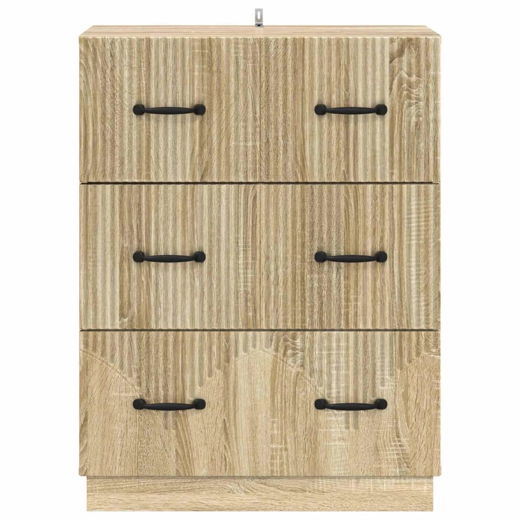 Mobile con Cassetti Rovere Sonoma 66 x 34,5 x 87 cm 895297