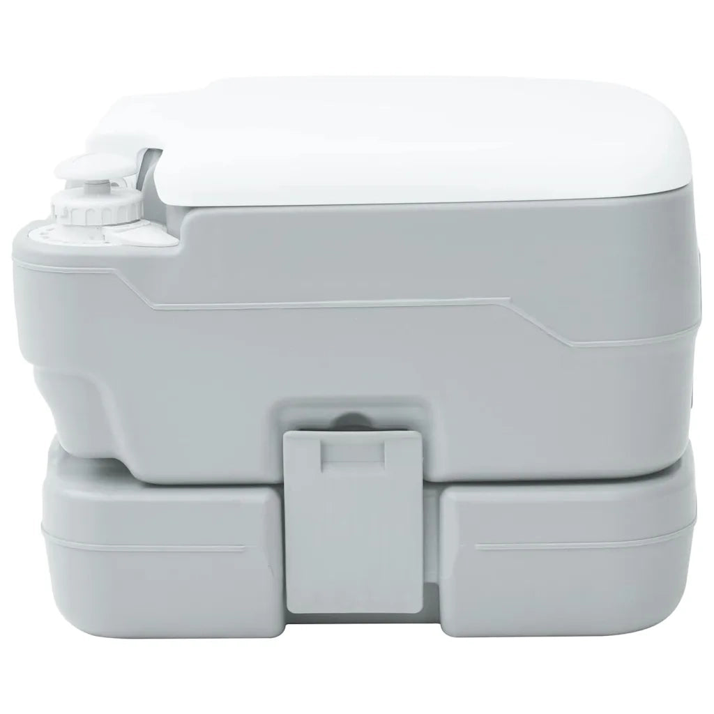 Toilette da Campeggio Grigio e Bianco 41,5 x 36,5 x 30 cm 42001438