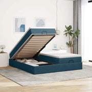 Struttura Letto Pouf con Materassi 160x200 cm Velluto 3311259