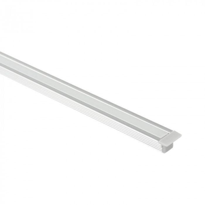 Profilo strisce LED PW-01 anodizzato diffusore opalino 1m Ecolight