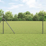 Palo della recinzione Grigio 25 x 1 m (rete 60 x 60 mm) Acciaio 3351117