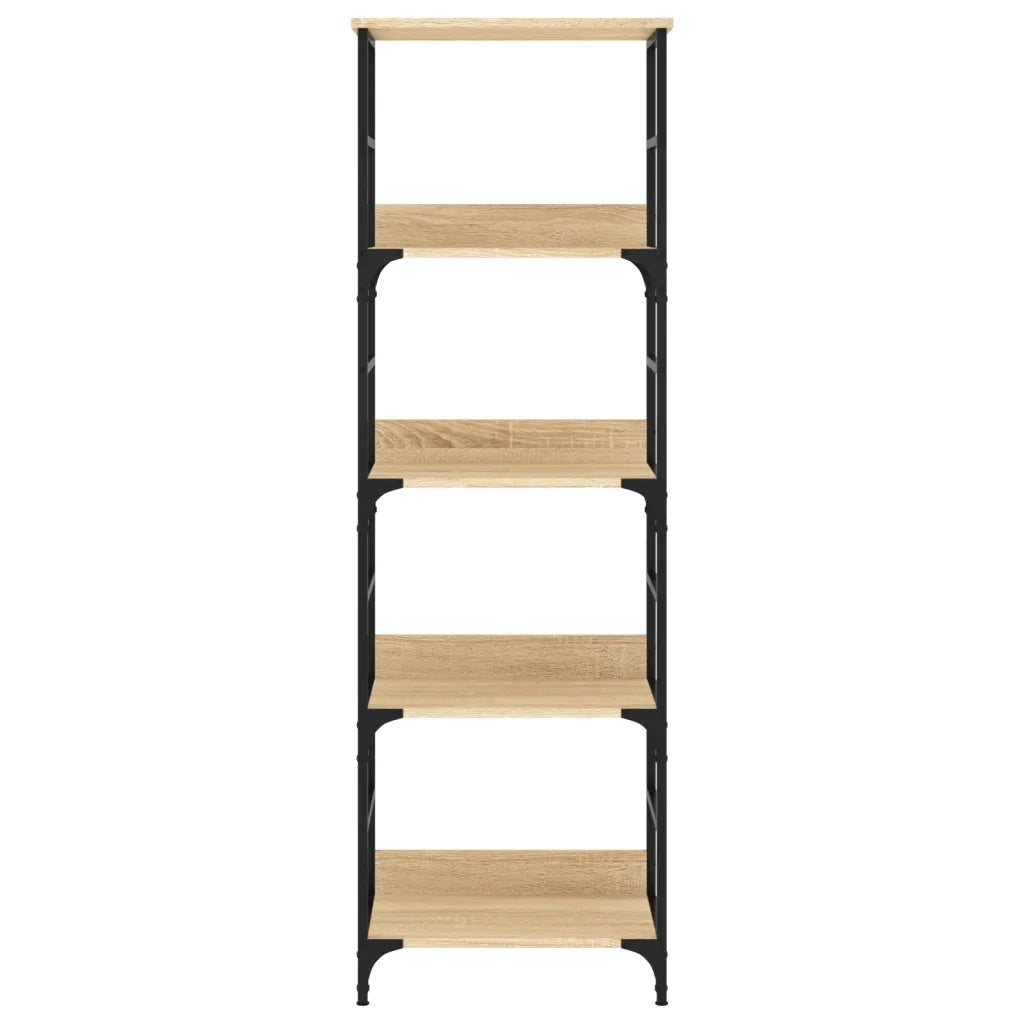 Libreria Rovere Sonoma 50x33x153 cm in Legno Multistrato 835275