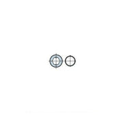 ADATTATORE TONDO TONDO 50X 1,3÷1,5 RUOTA CORONA PER ERA M Ø 45MM NICE 515.25006