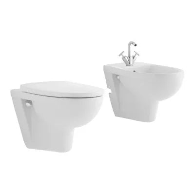 Sanitari sospesi Geberit con brida e copriwater originale  Selnova