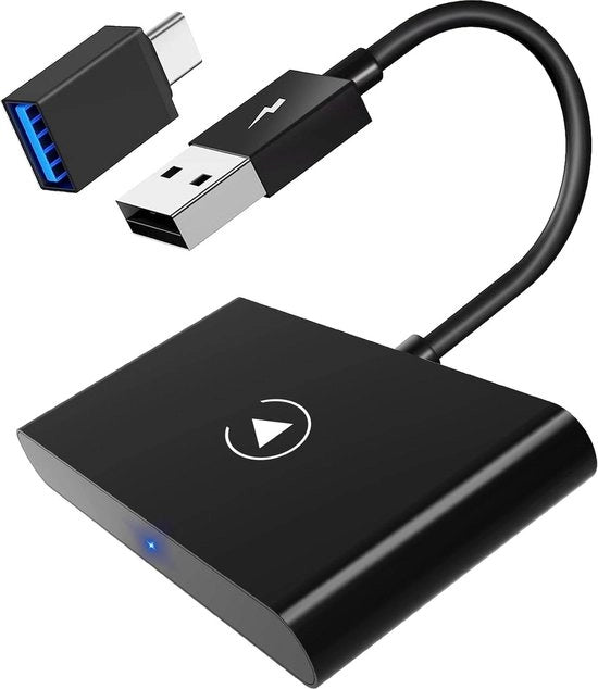 Adattatore Carplay per iPhone - Dongle Carplay wireless per autoplay fabbrica - Accessori Auto Nero Dongle Carplay 2.0