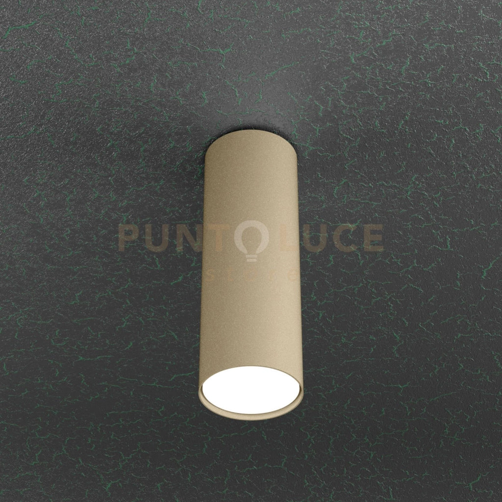 CLOUD PLAFONIERA TUBO H.25 1 LUCE SABBIA 1128-PL25-SA