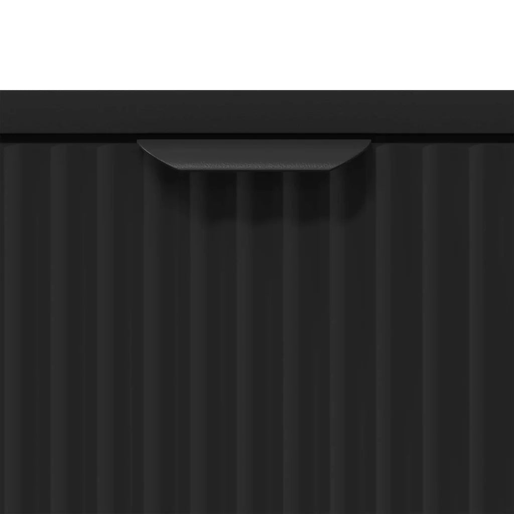 Comodino con cassetto Nero 63.5 x 36 x 61 cm Legno multistrato 883465