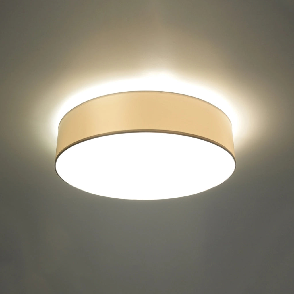Plafoniera tonda bianca Ø55 4xE27 Pure Lume PIAZZA