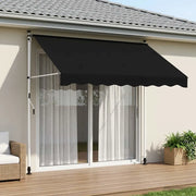 Tenda retrattile manuale Nero 300 cm 42037041