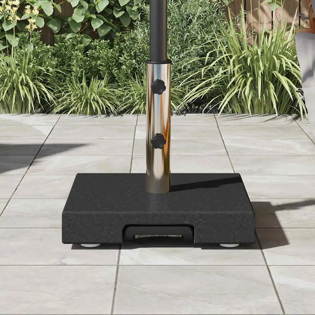 Base per ombrellone Nero 41 x 41 x 37 cm Granito CFW4121874