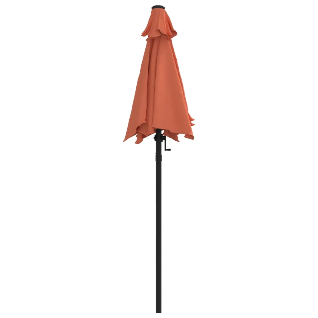 Ombrellone Terracotta 200x211 cm in Alluminio