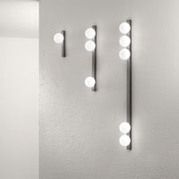 Plafoniera Minimal Snooky Metallo Grigio 5 Luci G9 Ip20