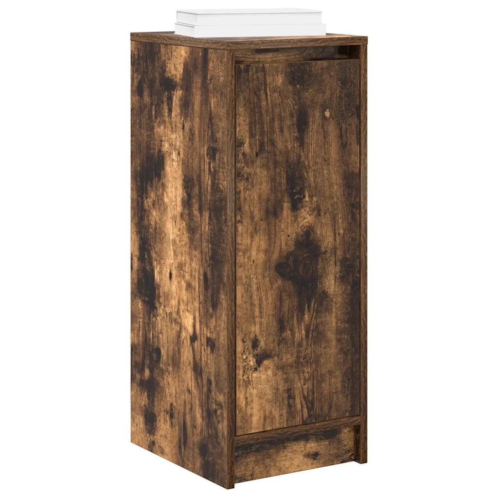 Scarpiera Rovere Fumo 29,5x34x76 cm in Legno Multistrato