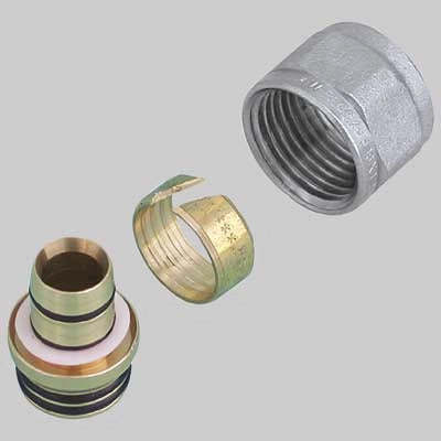 ADATTATORE PER MULTISTRATO  16 x 1/2 attacco 1/2 x 16     MADE IN ITALY