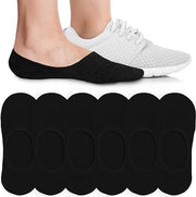 Sneakers invisibili per donne - 3 paia - Calze invisibili per allenamento - Calze normali sottili e respiranti - Antiscivolo e non sfregano la pianta del piede - Calze invisibili con antiusura