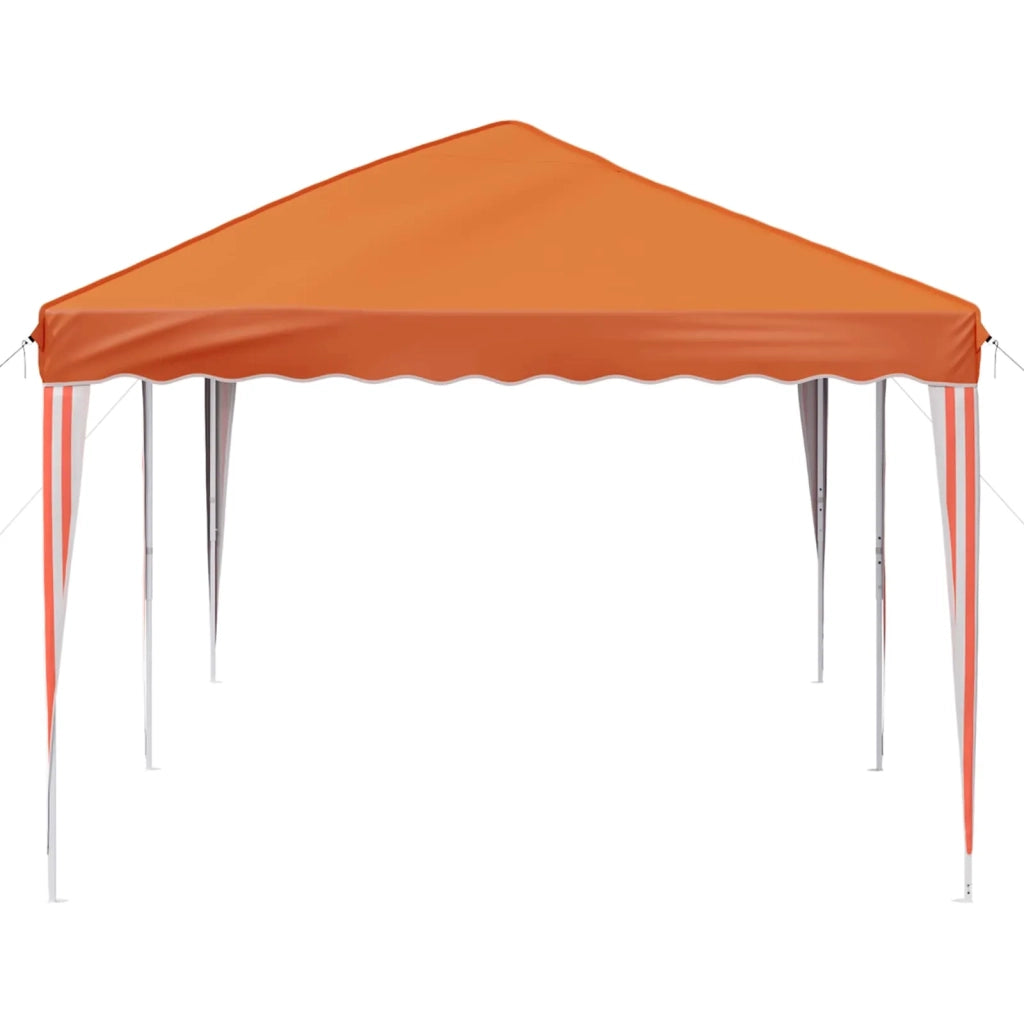 Tenda per feste a pop-up-Gazebo 575 x 290 x 245 cm Arancione