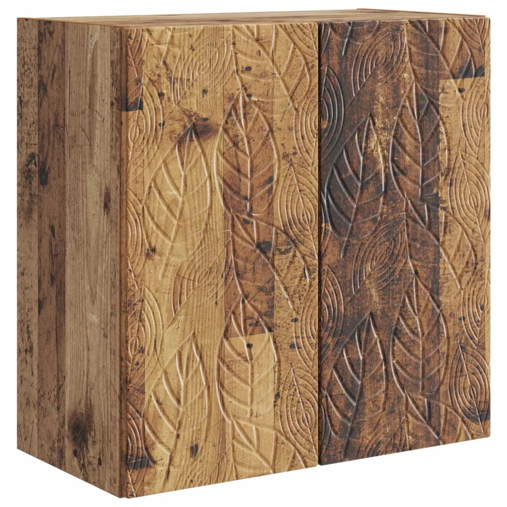 Mobiletto a muro Legno antico 59 x 31 x 60 cm
