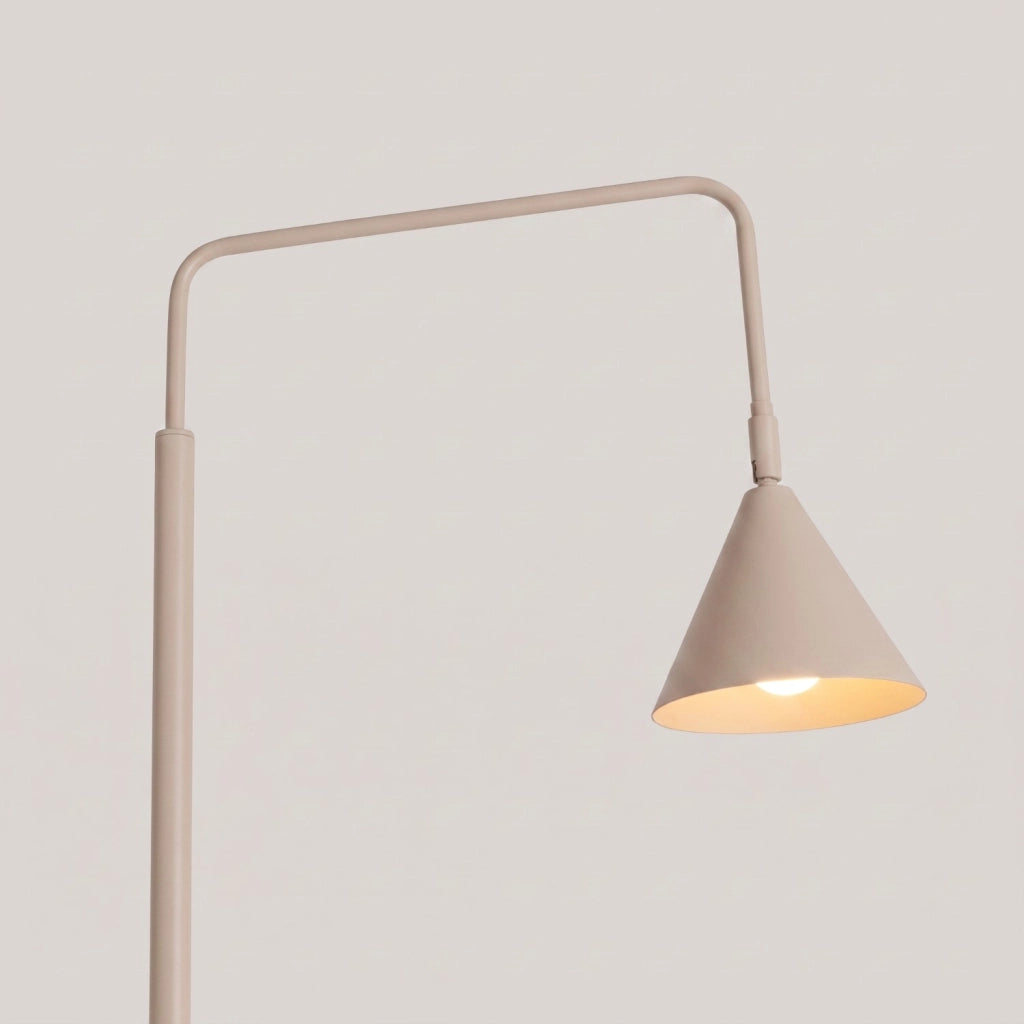 Lampada da terra NOX taupe