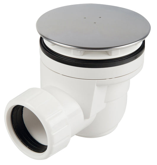 piletta doccia sifoide diametro mm. 60 con coperchio inox. mm. 90 cod:ferx.8486