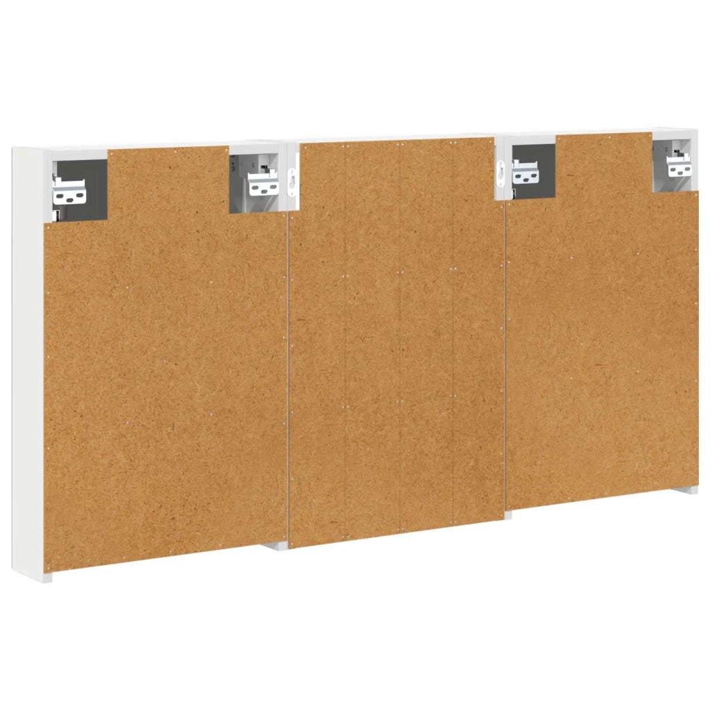 Set di Armadi da Bagno con porta 3 pcs 120 x 10,5 x 60,5 cm 3403728