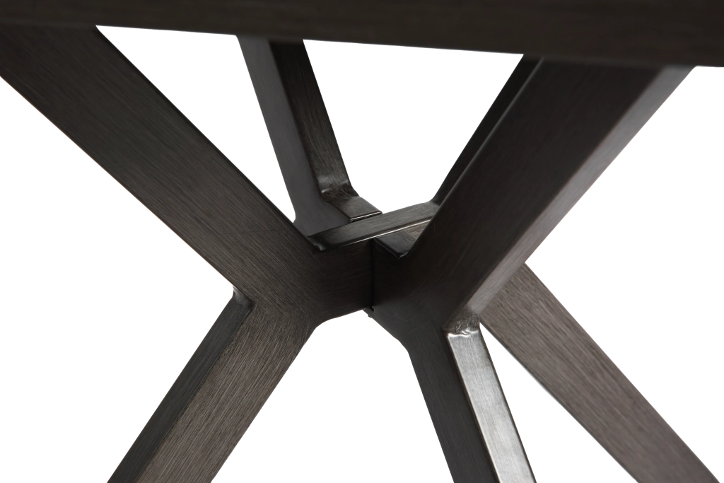 Tavolino laterale quadrato in alluminio per esterni per patio; giardino; piscina; interno compagno; facile manutenzione e resistente alle intemperie; grigio scuro