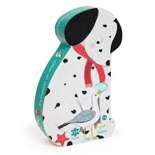 Puzzle 24 pezzi,Ollie ildalmata,Djeco,Eta 3+