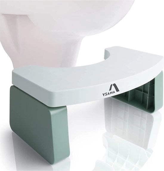 Sedile per adulti - verde - facilita la defecazione - prevenzione di costipazione - emorroidi - dolori addominali - flatulenza - dispepsia