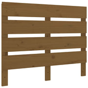 Testiera | Testata Marrone Ambra 75x3x80 cm in Legno Massello di Pino