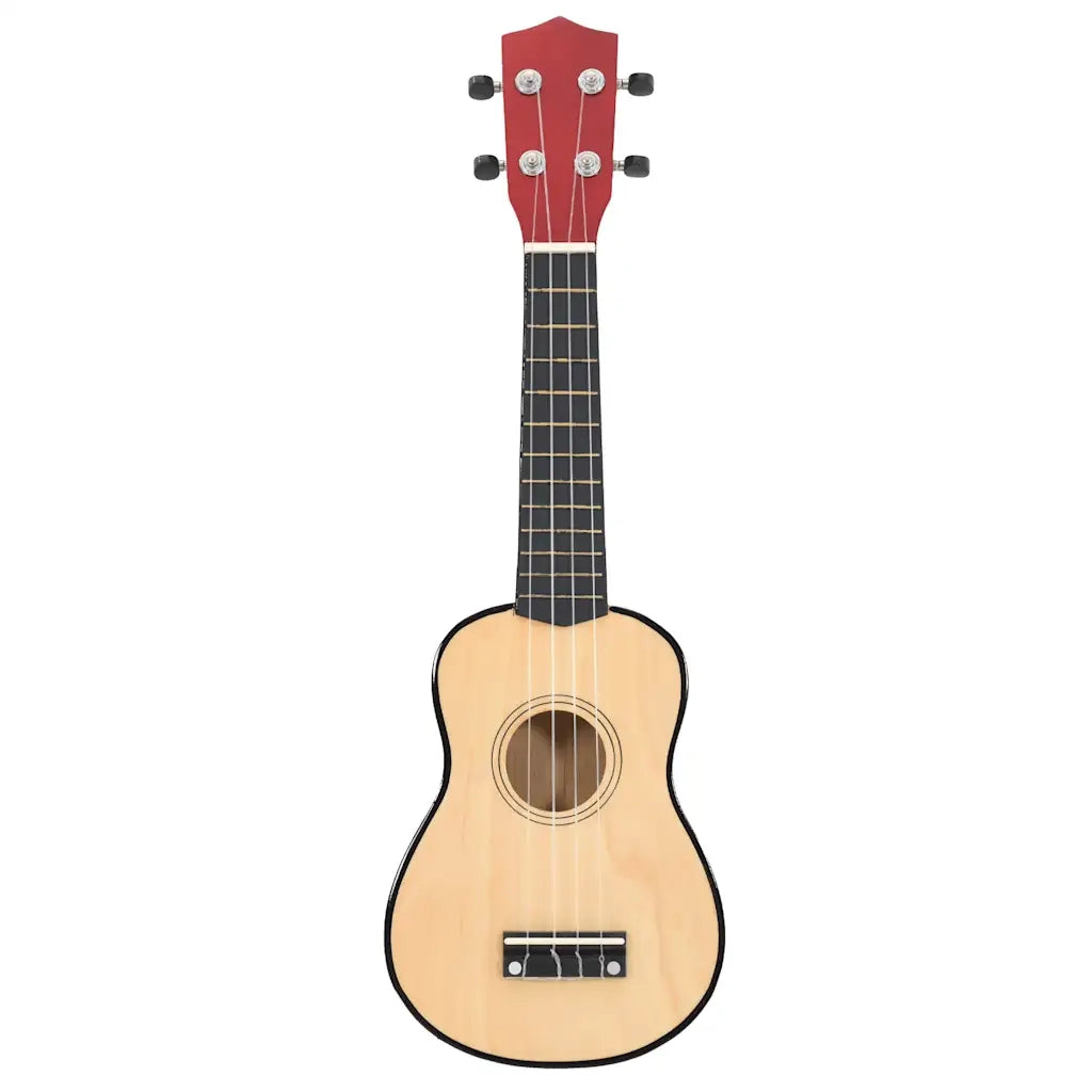 Set Ukulele Soprano con Borsa per Bambini Legno Naturale 21" CFW9465910
