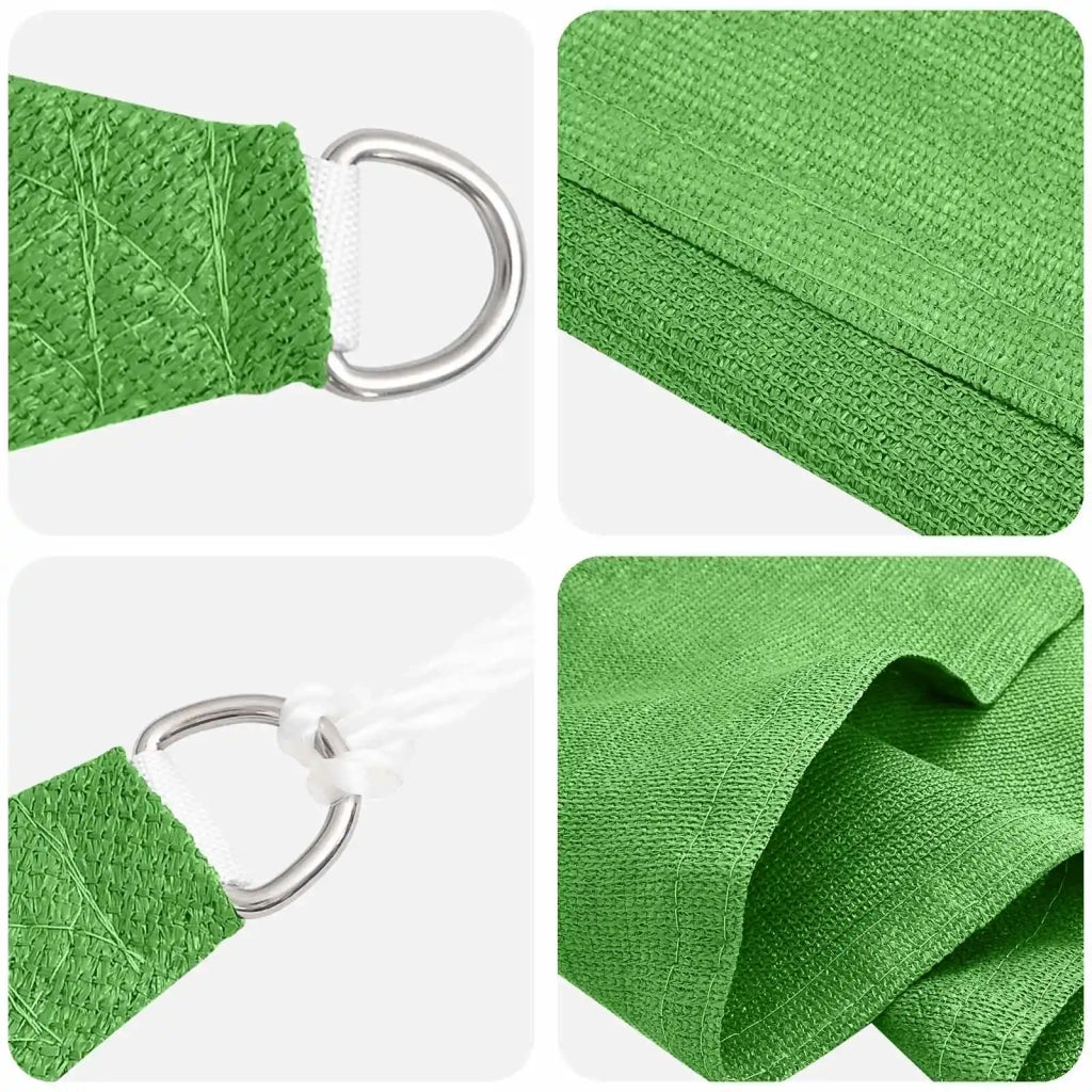 Telo Ombra Verde chiaro 2 x 2 x 2 m HDPE 42032714