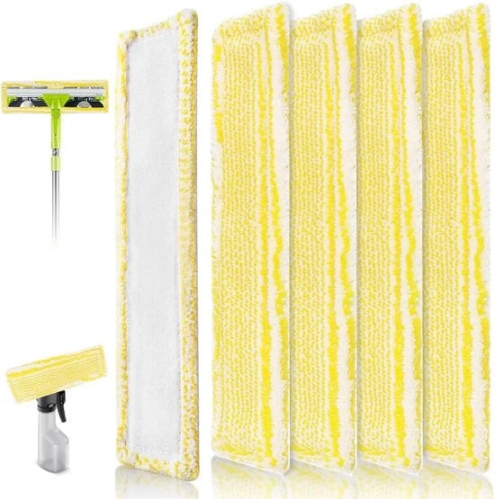5 set di microfibra-cuciture per aspirapolvere a mano Kärcher WV2 WV5 - accessori pad e copricuciture.