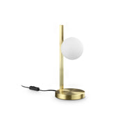 Lampada Da Tavolo Binomio 1 Luce G9 Ottone