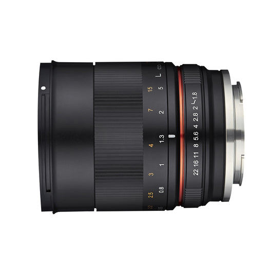 MF 85mm F1.8 ED UMC CS Sony E - obiettivo manuale con lunghezza focale fissa di 85mm per fotocamere mirrorless APS-C con innesto Sony E, filettatura del filtro da 62mm