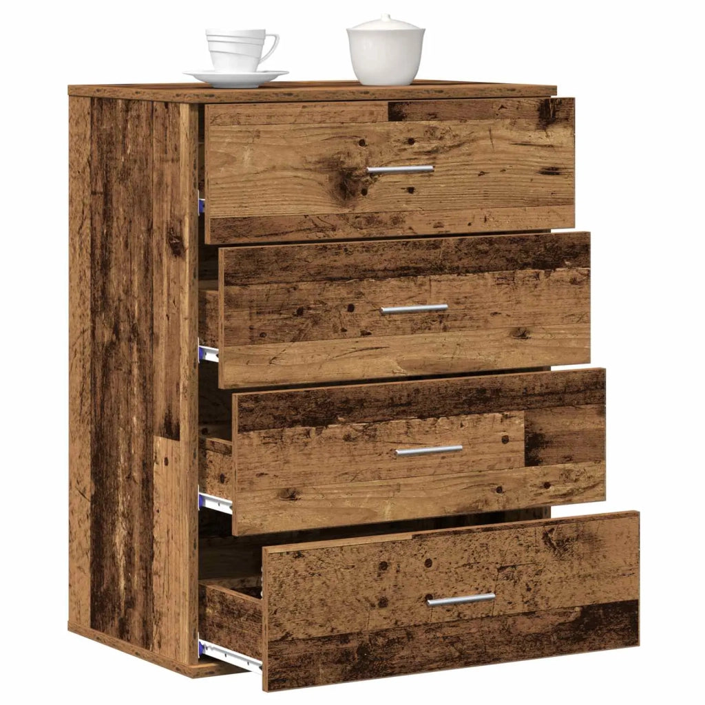 Credenza Legno vecchio 60 x 39 x 80 cm Legno multistrato 871434