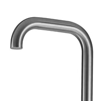 Doccia da Giardino 230x18x42 cm con Miscelatore e Doccetta Sined Chia Inox