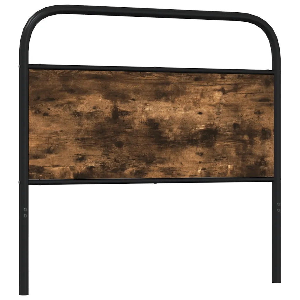 Testiera di Ricambio Rovere Fumo 90 cm in Acciaio e Legno Multistrato 4100237