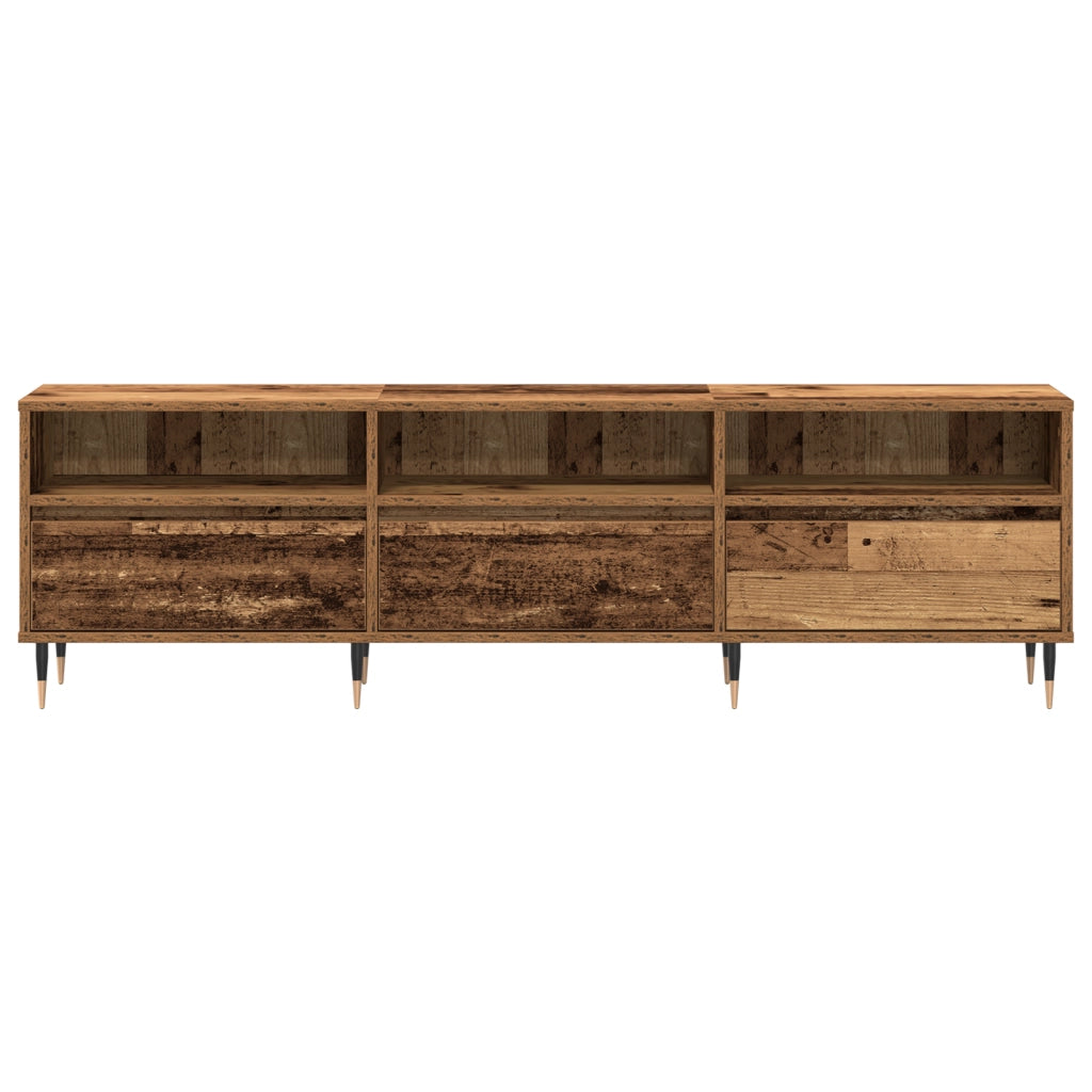 Mobile TV Legno Antico 150x30x44,5 cm Legno Ingegnerizzato